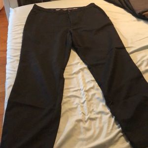 Men’s black slacks